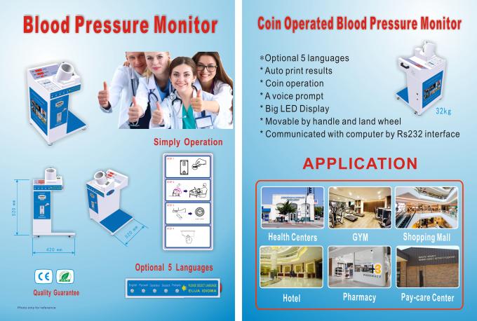 Elektronischer Blutdruck-Monitor, Blutdruck-Prüfungs-Maschine für Krankenhaus und Klinik