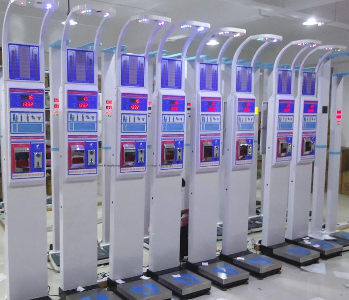 Klinische Münzenskala, Digital-Körpergewicht-Maschine mit Blutdruck u. Körperfett