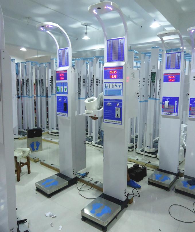 Höhen-Gewichts-Maschine Digital Bmi, Blutdruck-Taschenrechner-Maschinen-wiegende Münzenskala