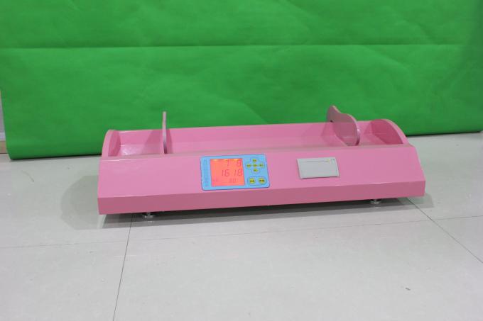 DHM - Höhen-Gewichts-Skala 3001B UltrasonicBaby mit LCD-Anzeigen-Rosa-Farbe