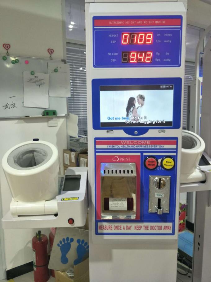 Münzenhöhe und Gewicht bmi Blutdruckmaschine mit Drucker und wifi