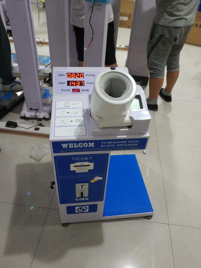 Münzenarm-Art Digital-Blutdruck-Monitor mit Drucker geben Wandelgang frei