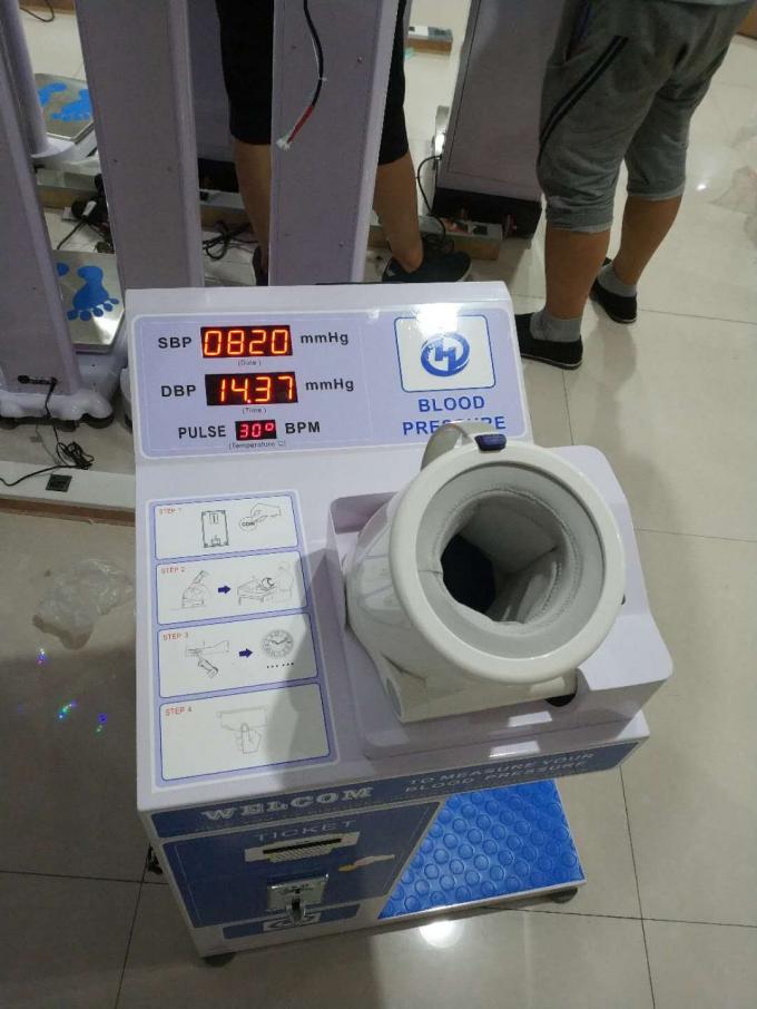 Münzenarm-Art Digital-Blutdruck-Monitor mit Drucker geben Wandelgang frei