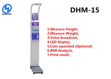 Höhen-und Gewichts-Skala-Maschine LED Digital Bmi mit Münzen- und Bluetooth