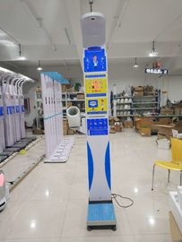 Ultrasonic Coin Operated Bmi Machines / Digital Height And Weight Scale 237cm Self Height