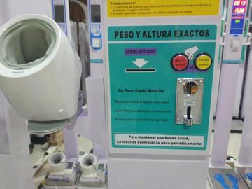 Pharmacy / Hospital Height And Weight Measuring Scale With Multi Language